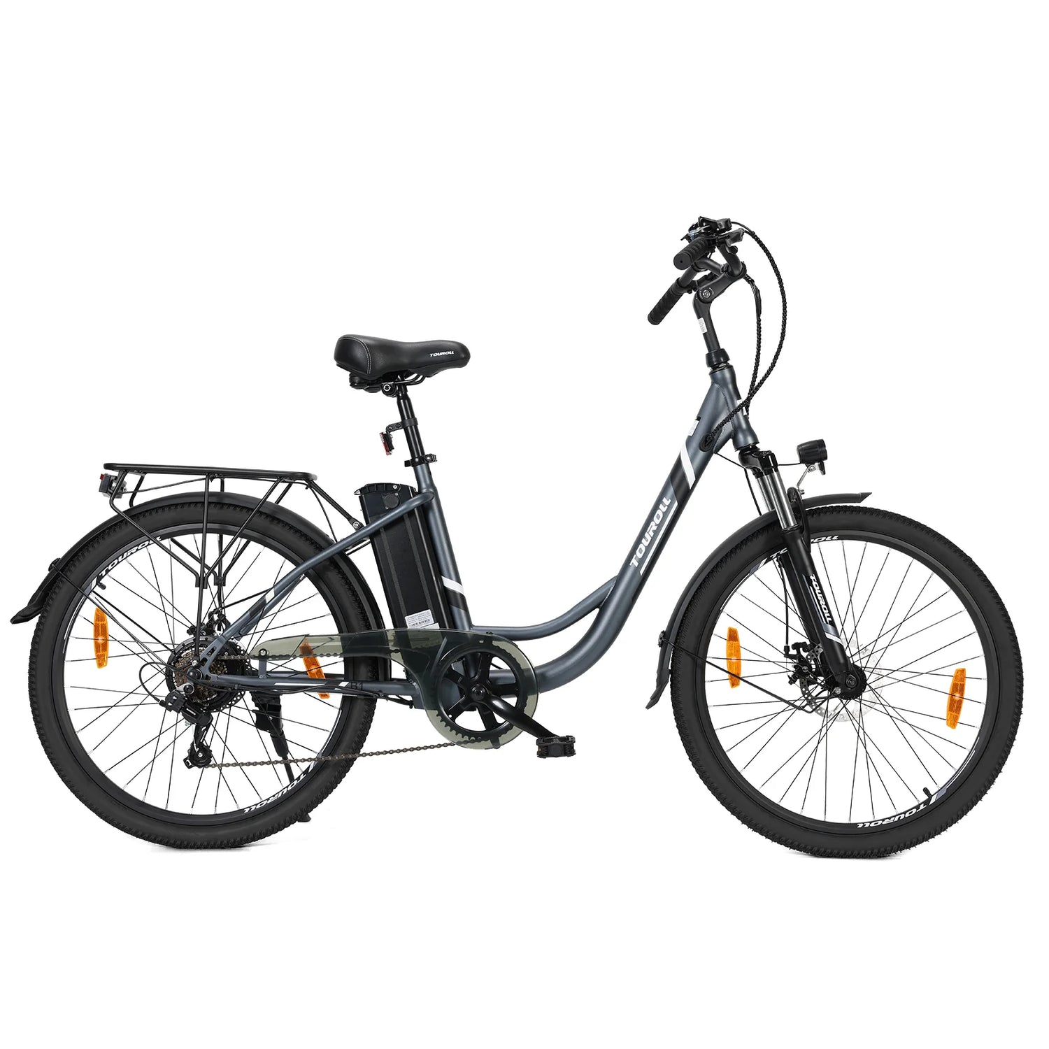 Touroll B1 250W City Electric Bike 90 KM Range 36V Battery 25 KM/H Top Speed - PicarlyRide