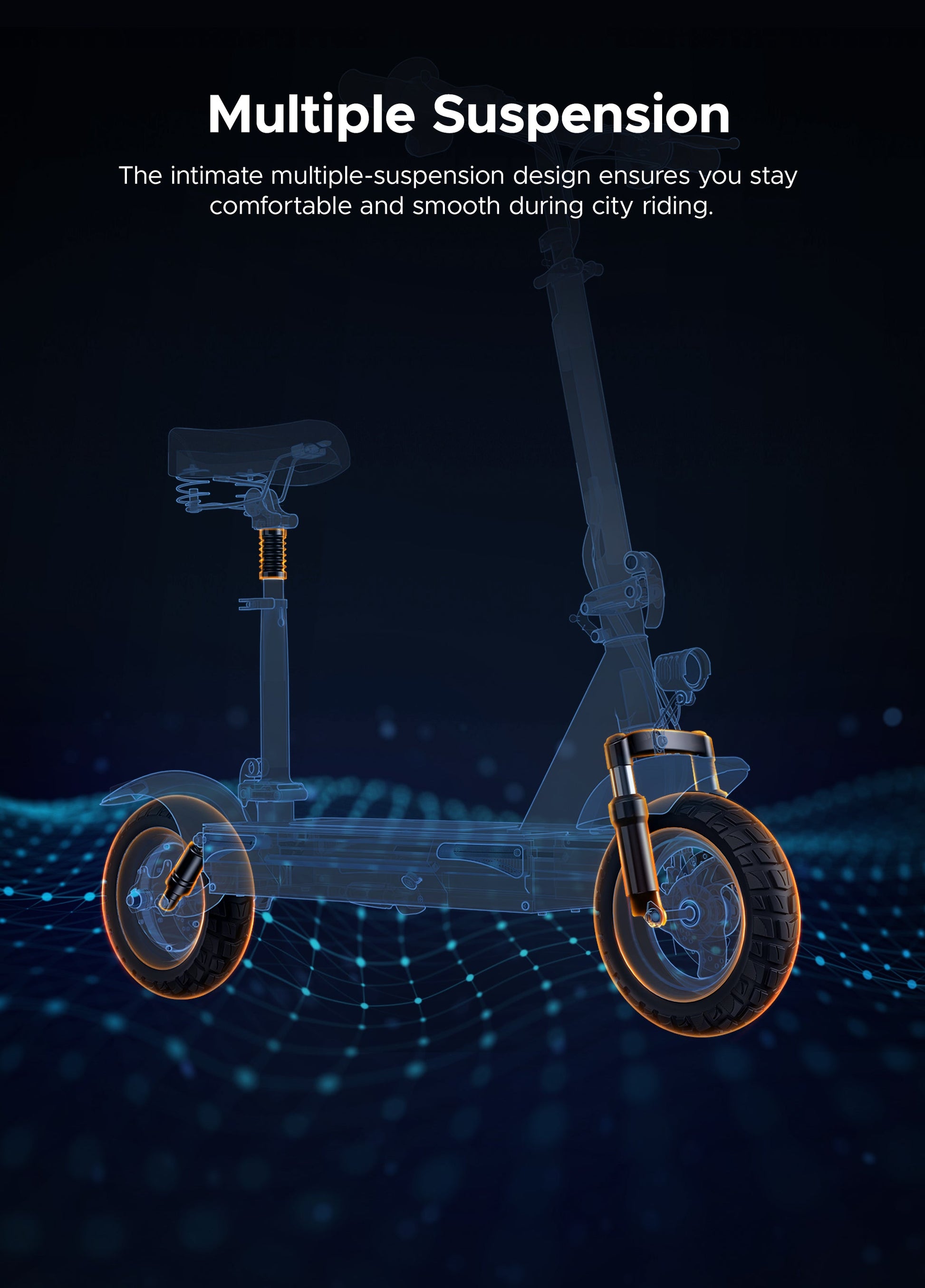 ENGWE S6 500W E-Scooter 35KM Range 48V 15.6Ah Battery - PicarlyRide