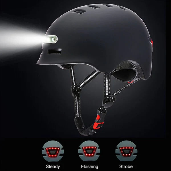 Electric Scooter Helmet with LED Light - PicarlyRide