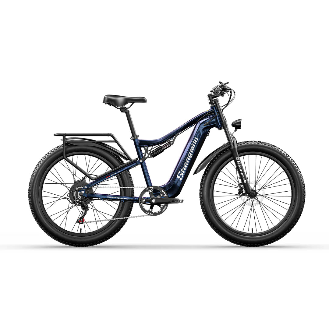 SHENGMILO MX03 1000W Motor All-Terrain Electric Mountain Bike 50KM Range 48V 17.5AH Battery