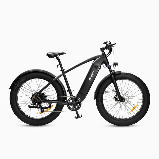 DYU King 750 750W Fat Tire Electric Bike 90KM Range 48V 18Ah Battery 26-Inch Dual Hydraulic Brakes - PicarlyRide