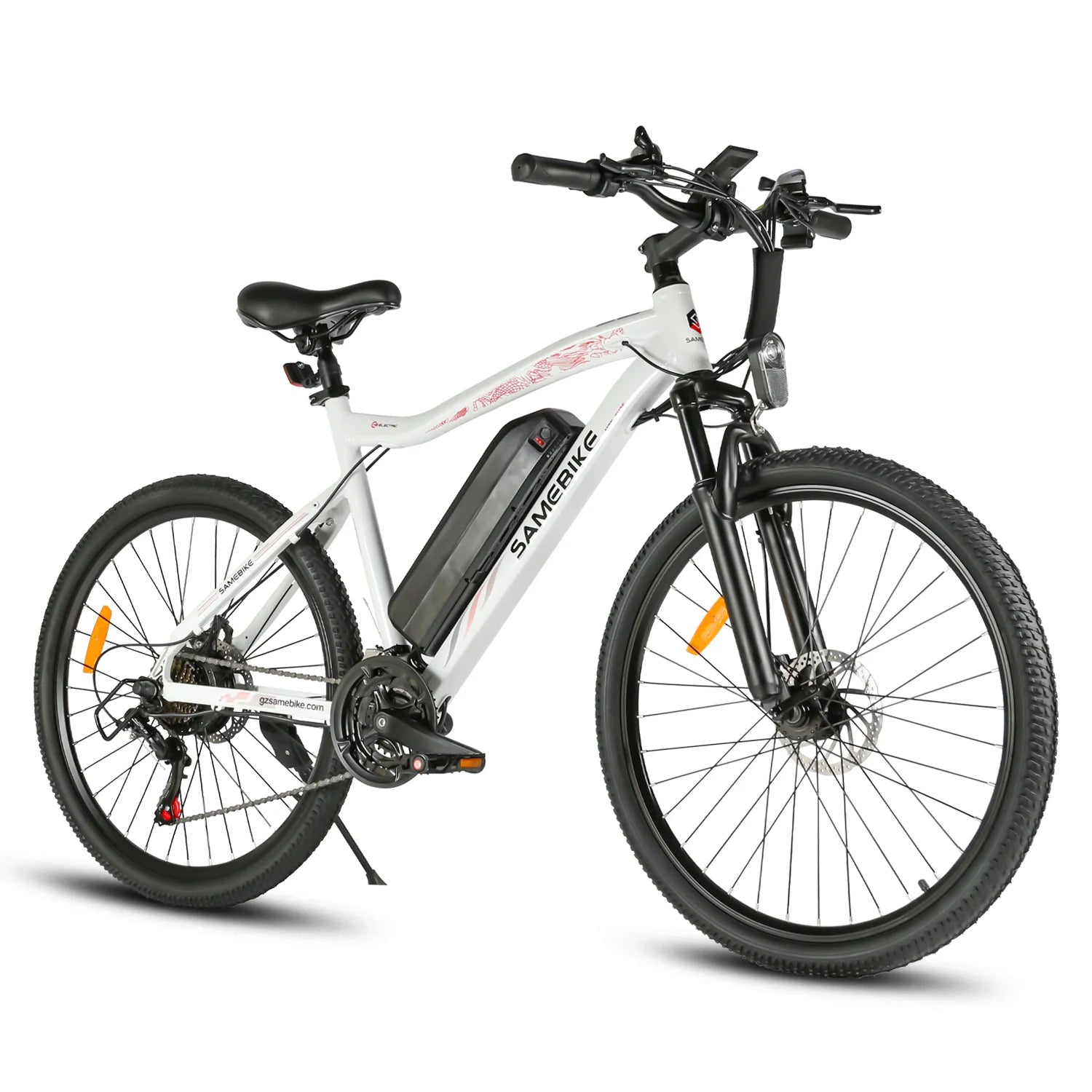 SAMEBIKE SY26-II 500W Motor Mountain Electric Bike 70KM Range 36V 13Ah Battery 32KM/H Max Speed Dual Suspension - PicarlyRide