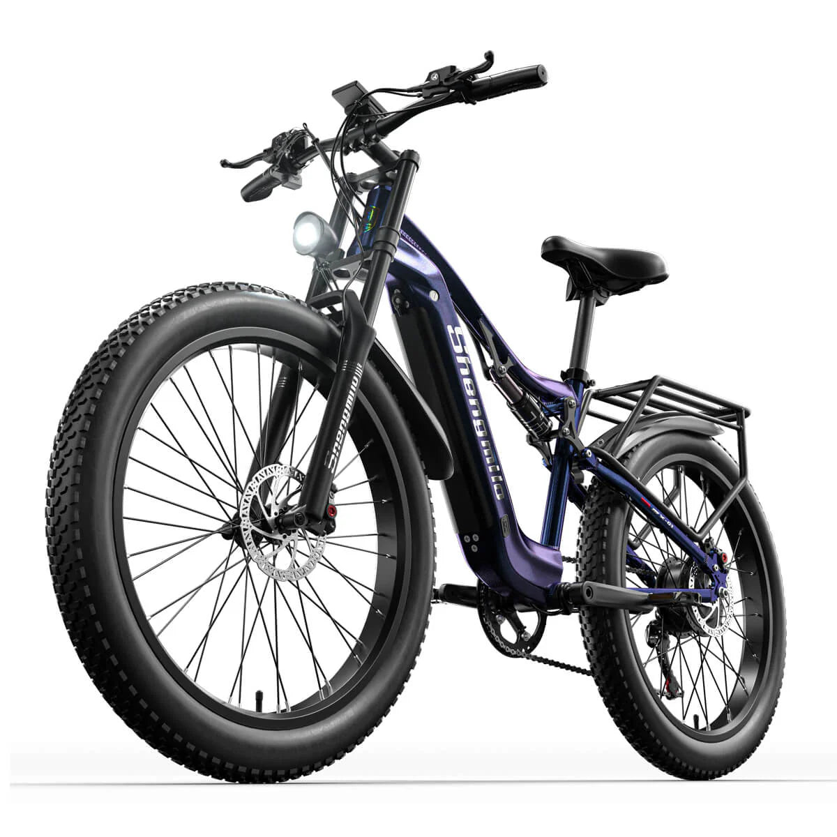 SHENGMILO MX03 1000W Motor All-Terrain Electric Mountain Bike 50KM Range 48V 17.5AH Battery