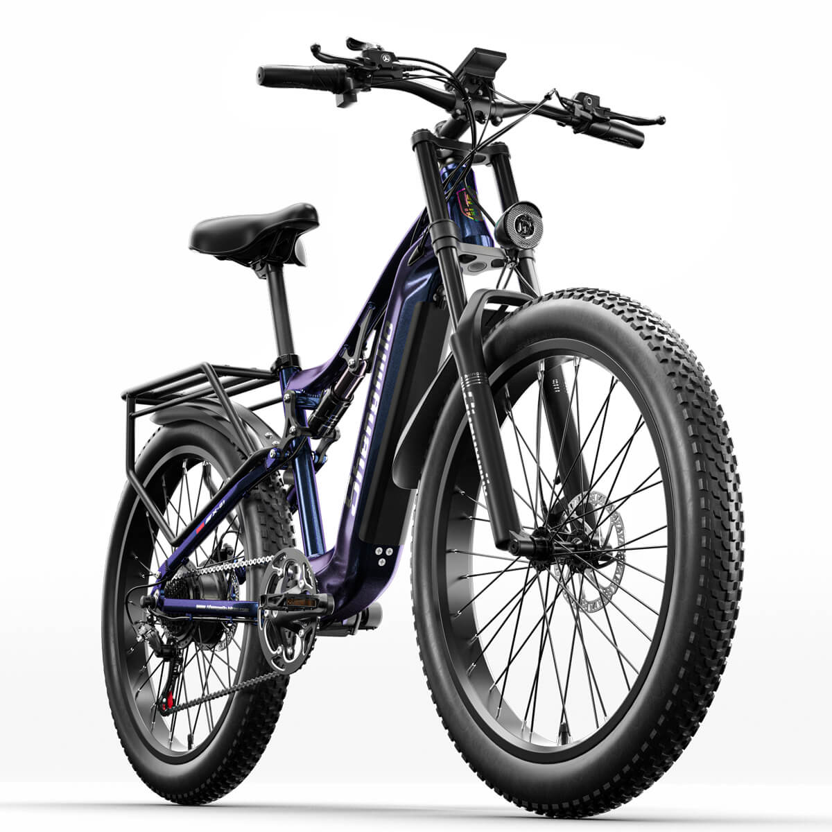 SHENGMILO MX03 1000W Motor All-Terrain Electric Mountain Bike 50KM Range 48V 17.5AH Battery