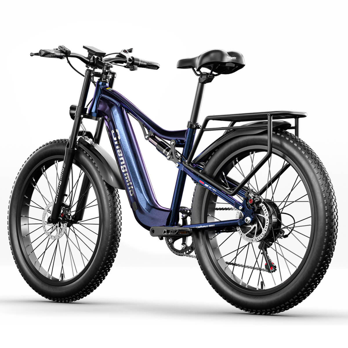SHENGMILO MX03 1000W Motor All-Terrain Electric Mountain Bike 50KM Range 48V 17.5AH Battery