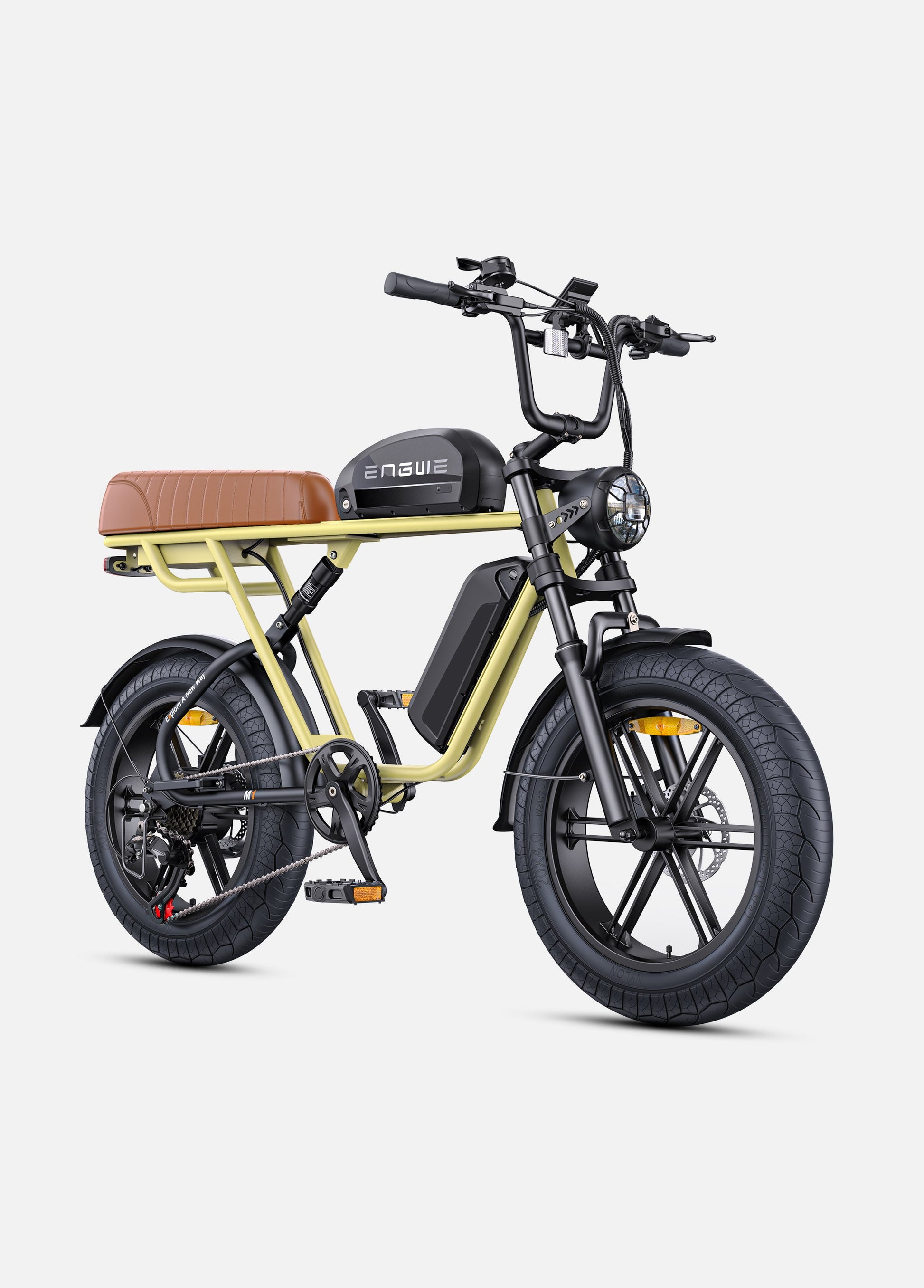 ENGWE M1 EU-Standard 65Nm Torque Dual Passenger Motorcycle-styled E-bike - PicarlyRide