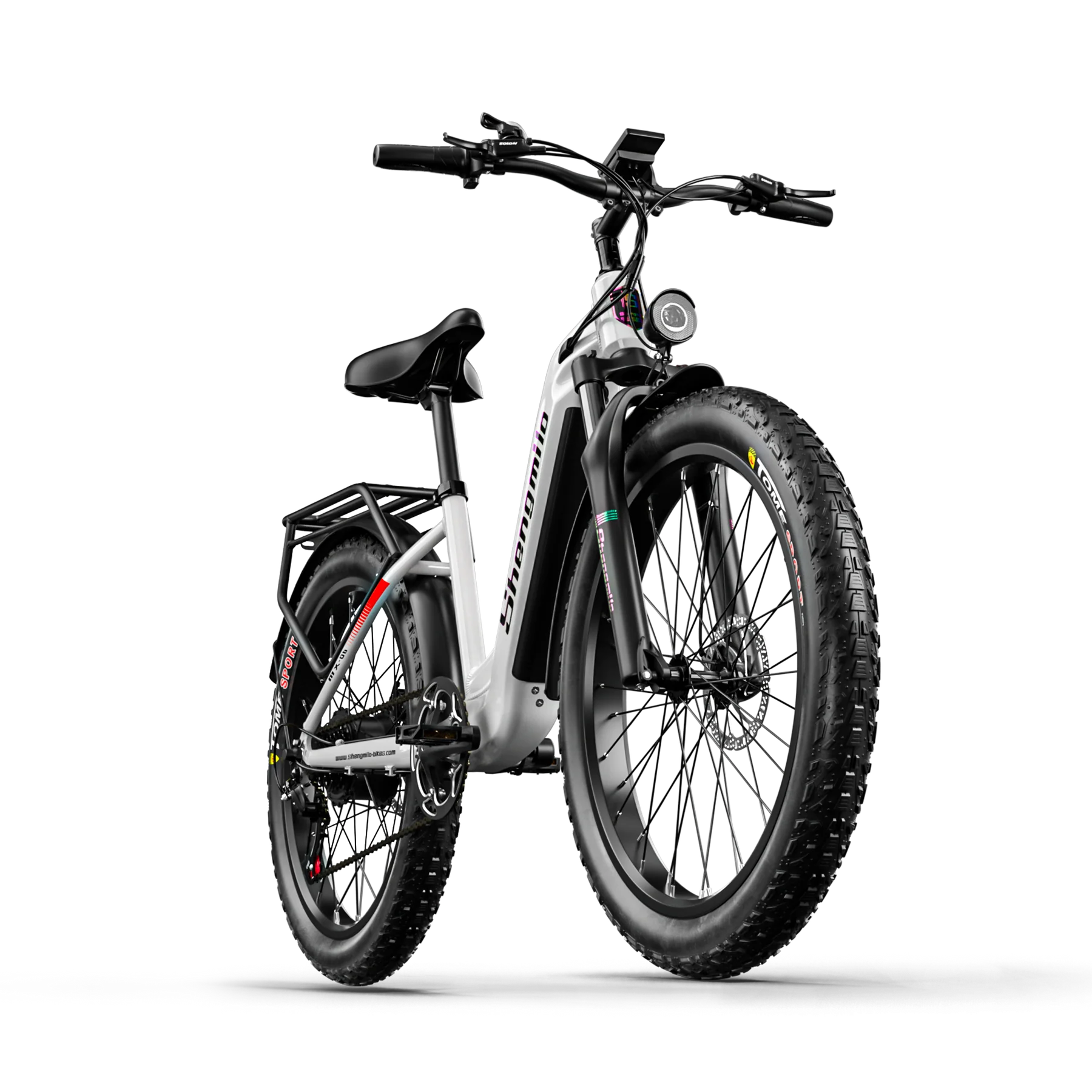 SHENGMILO  MX06 1000W Rear Hub Motor City E-Bike 50KM Range 48V 17.5AH Samsung Battery - PicarlyRide