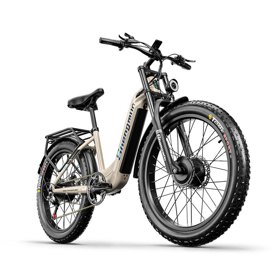 SHENGMILO  S700 2000W Dual Motor Electric Bike 50KM Range 48V 17.5AH Battery - PicarlyRide