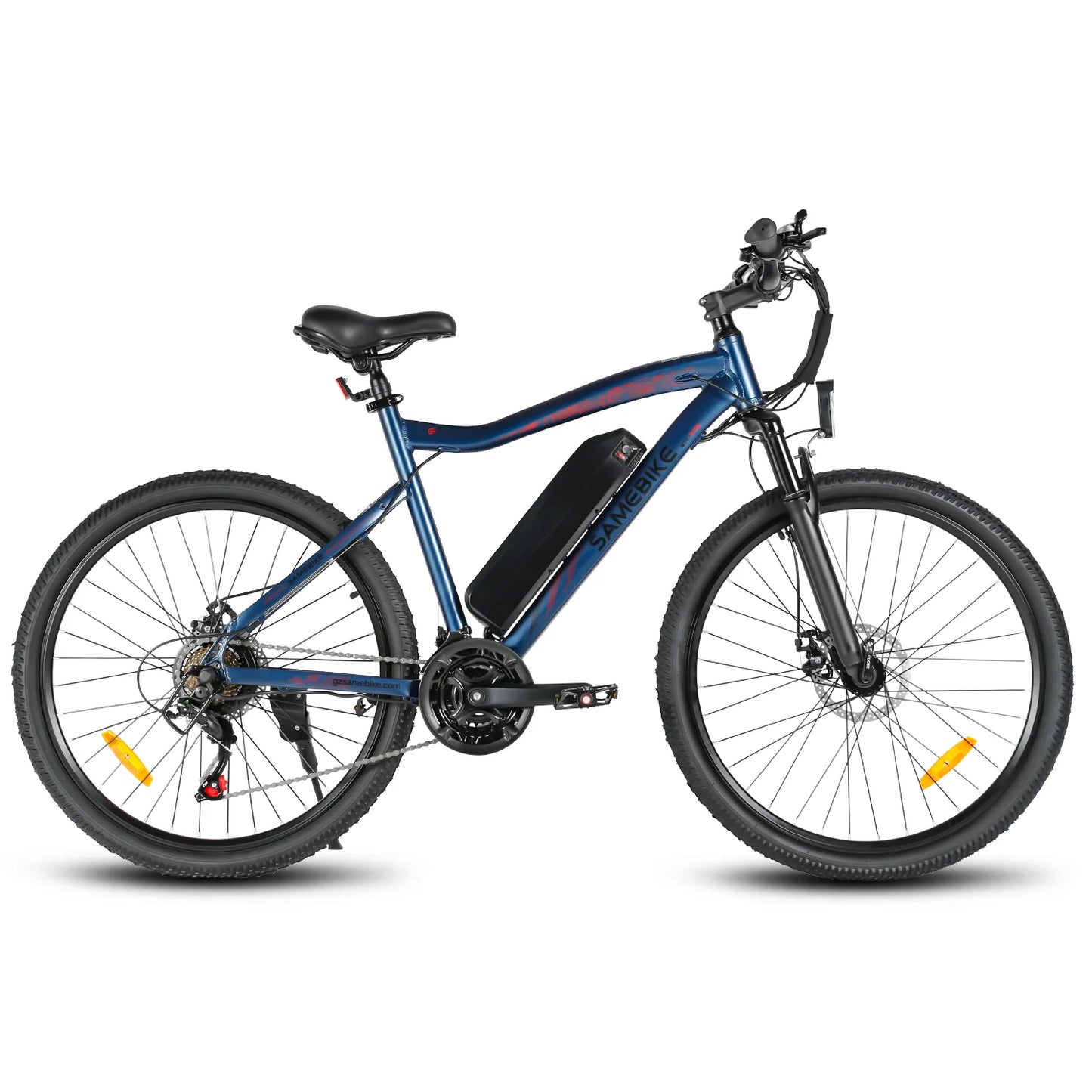 SAMEBIKE SY26-II 500W Motor Mountain Electric Bike 70KM Range 36V 13Ah Battery 32KM/H Max Speed Dual Suspension - PicarlyRide