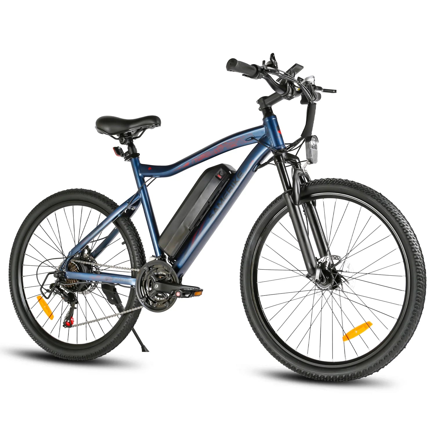 SAMEBIKE SY26-II 500W Motor Mountain Electric Bike 70KM Range 36V 13Ah Battery 32KM/H Max Speed Dual Suspension - PicarlyRide