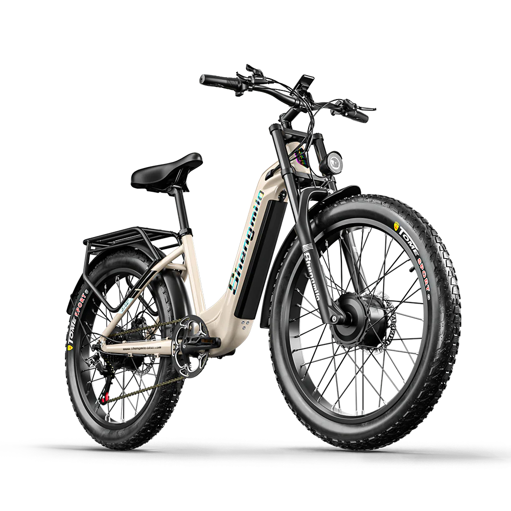 SHENGMILO  S700 2000W Dual Motor Electric Bike 50KM Range 48V 17.5AH Battery - PicarlyRide