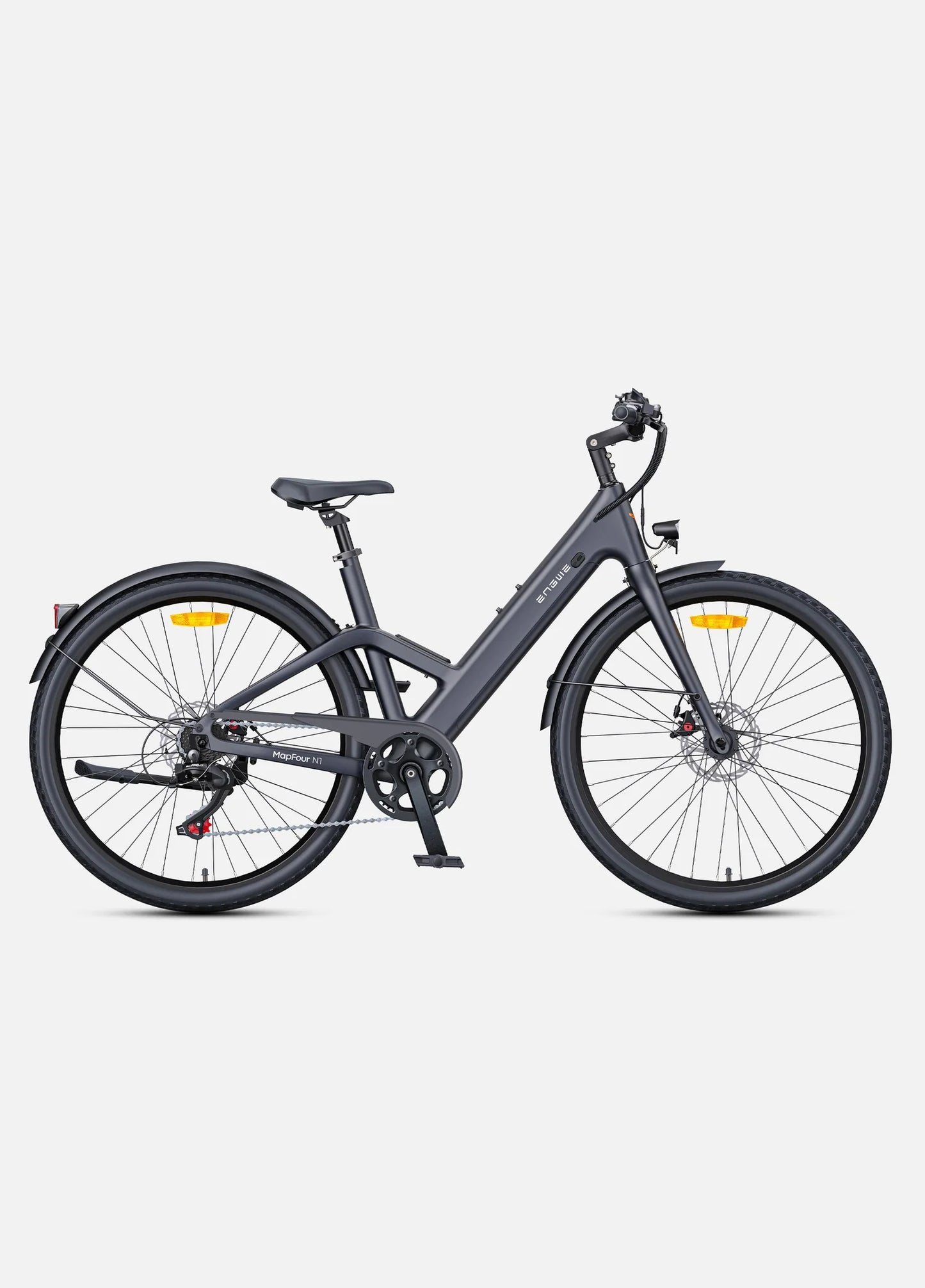Engwe MAPFOUR N1 AIR 250W 40Nm Carbon Fiber City Electric Bike 100KM Range 36V 10Ah Battery - PicarlyRide
