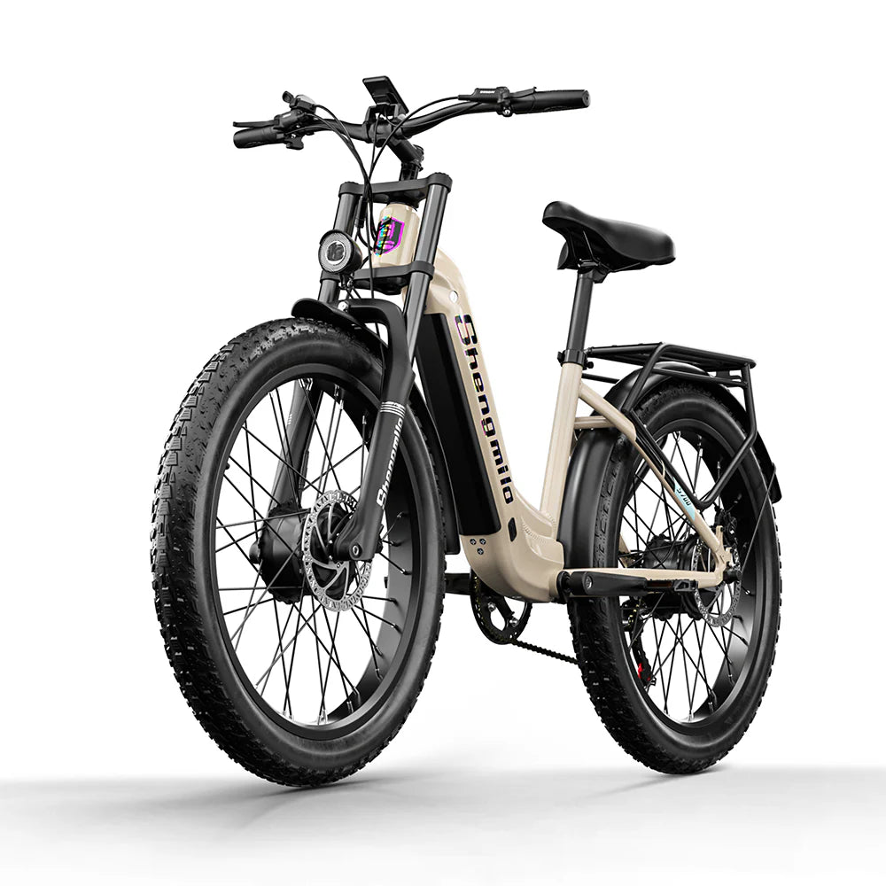 SHENGMILO  S700 2000W Dual Motor Electric Bike 50KM Range 48V 17.5AH Battery - PicarlyRide