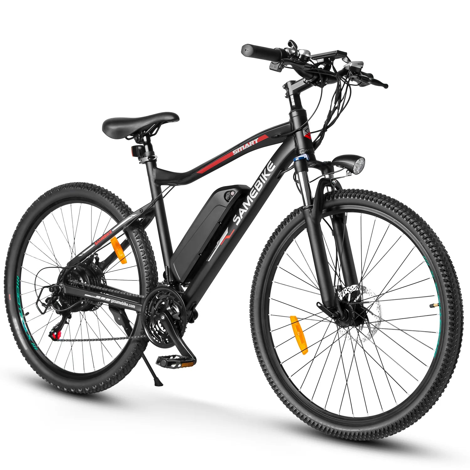 SAMEBIKE SY26-II 500W Motor Mountain Electric Bike 70KM Range 36V 13Ah Battery 32KM/H Max Speed Dual Suspension - PicarlyRide