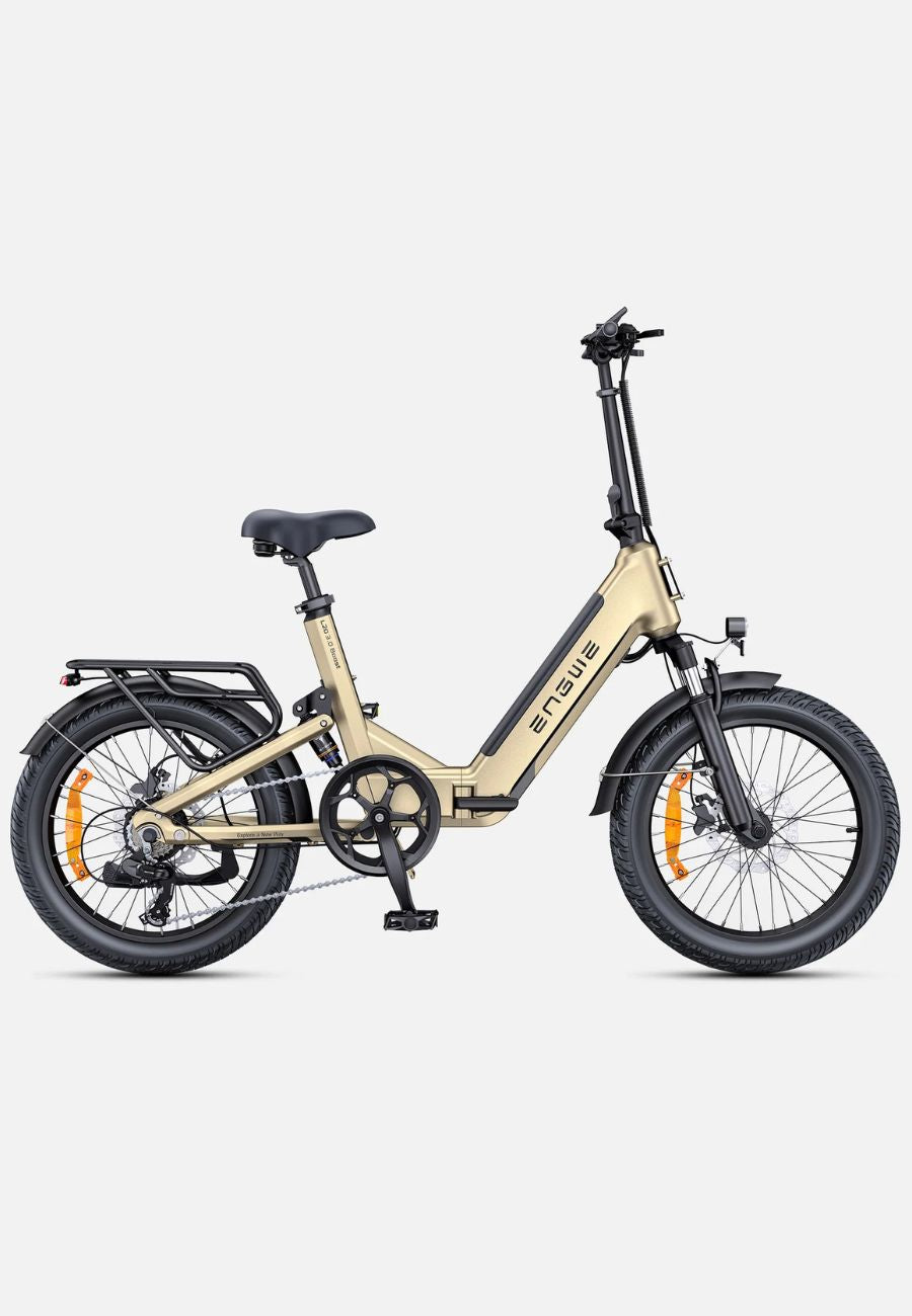 Engwe L20 3.0 Boost 250W 75Nm Full Suspension Compact Electric Bike 120KM Range 48V 13.5Ah Battery - PicarlyRide