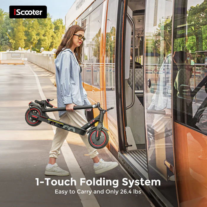iScooter® i8 350W Electric Scooter (Adults/Teens) 12 Miles Range 36V Battery 15 MPH Top Speed - PicarlyRide