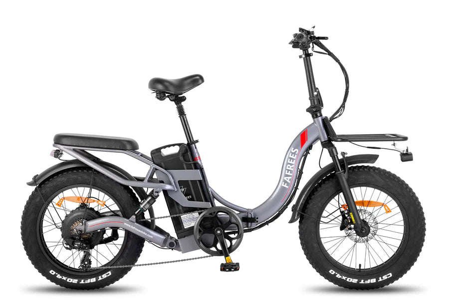 Fafrees F20 X-Max 750W Motor Electric Folding Fat Tire Bike 140km Range 48V 30Ah Battery 25km/h Speed