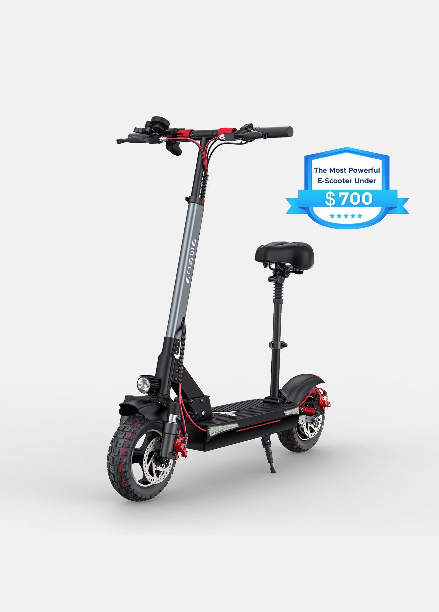 ENGWE Y600 830W Seated E-Scooter 70km Range 48V 18Ah Battery - PicarlyRide