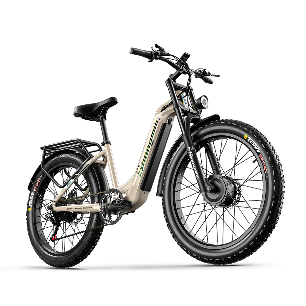 SHENGMILO  S700 2000W Dual Motor Electric Bike 50KM Range 48V 17.5AH Battery - PicarlyRide