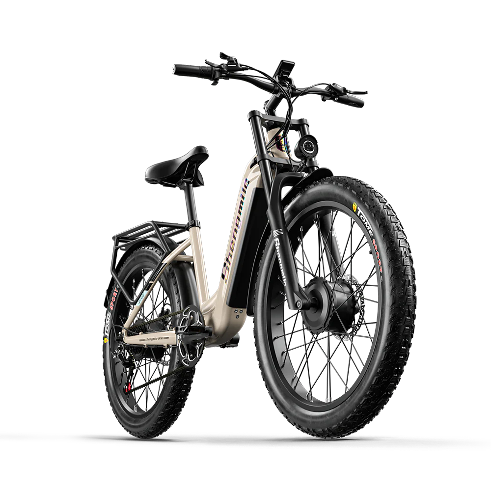 SHENGMILO  S700 2000W Dual Motor Electric Bike 50KM Range 48V 17.5AH Battery - PicarlyRide
