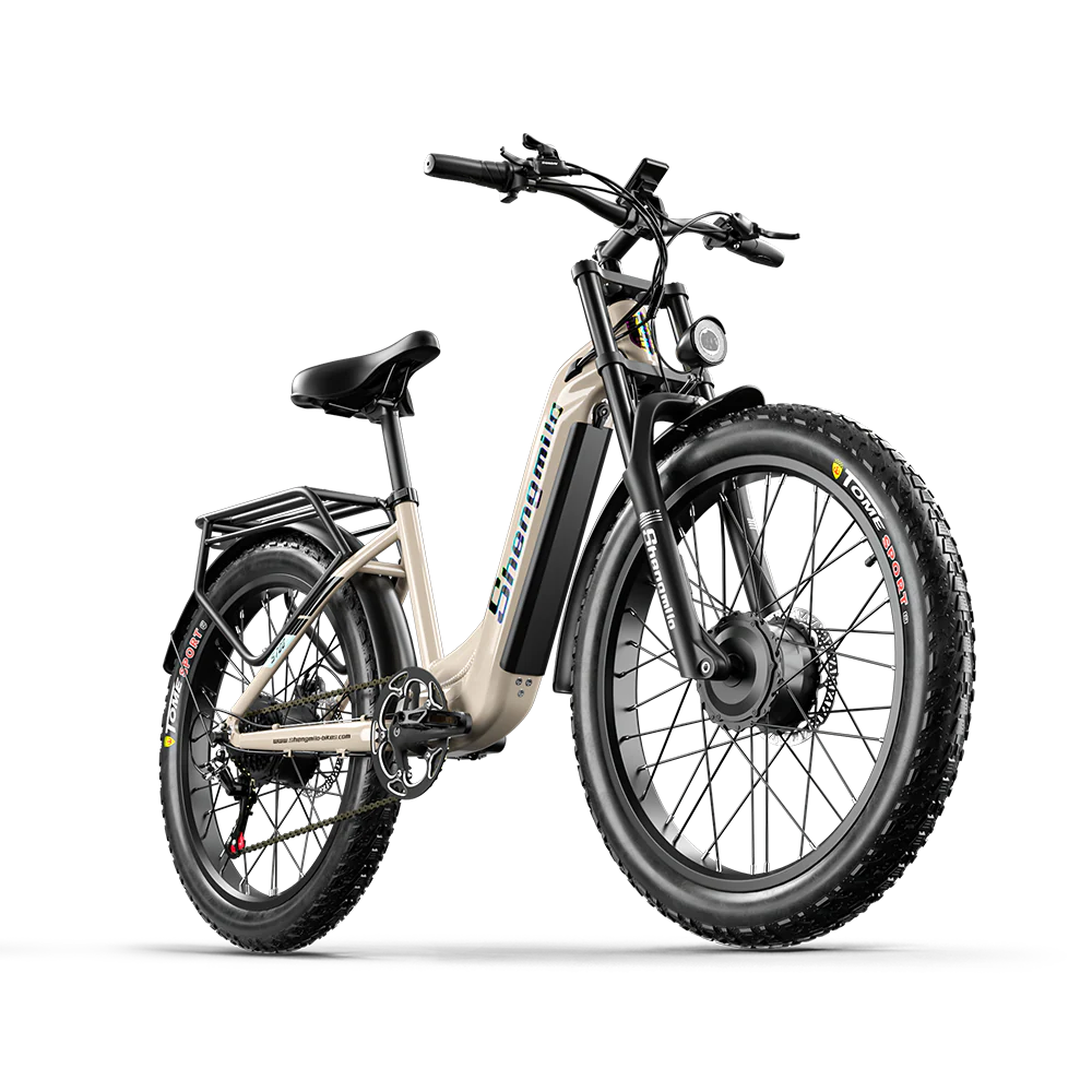 SHENGMILO  S700 2000W Dual Motor Electric Bike 50KM Range 48V 17.5AH Battery - PicarlyRide