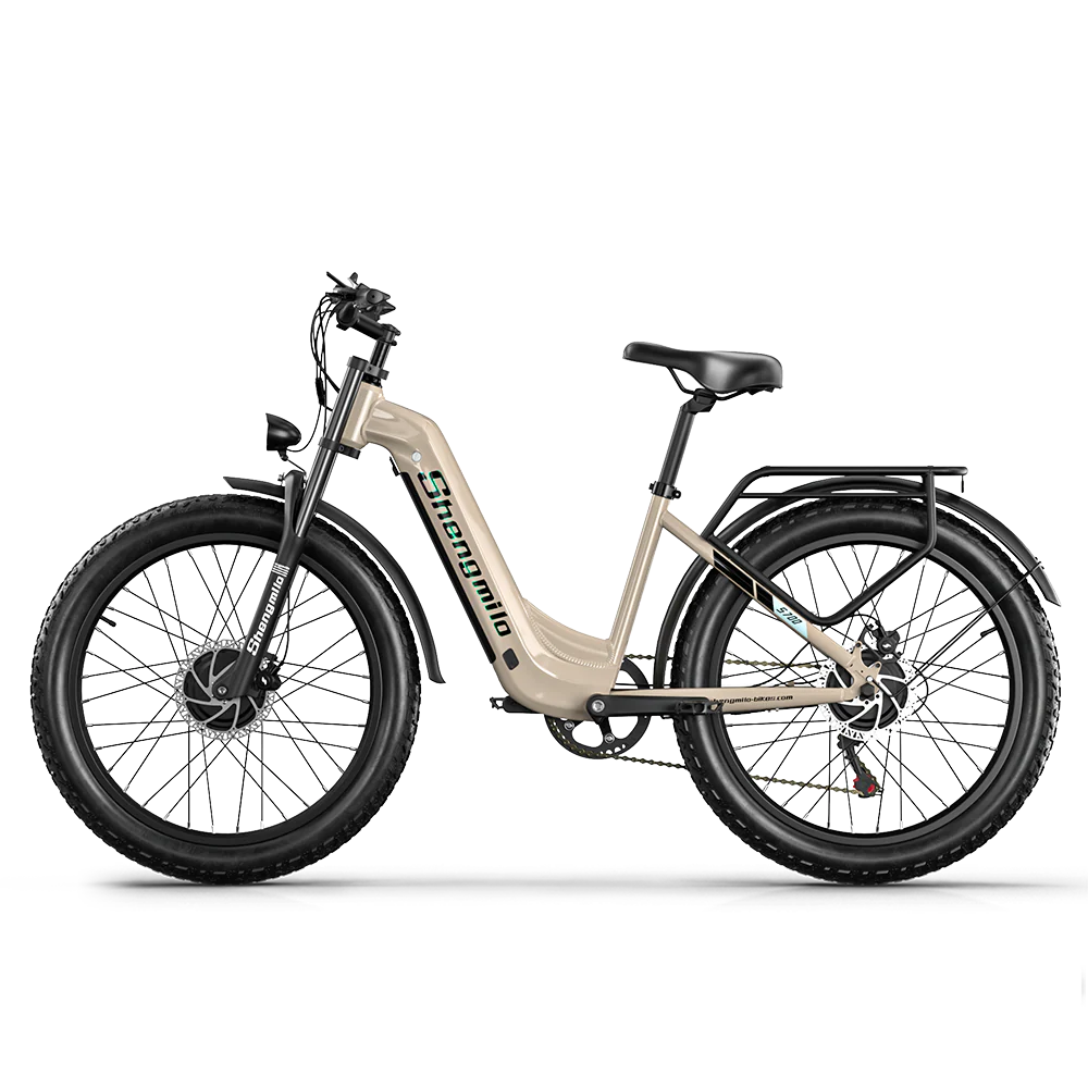 SHENGMILO  S700 2000W Dual Motor Electric Bike 50KM Range 48V 17.5AH Battery - PicarlyRide