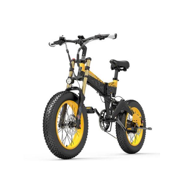 LANKELEISI X3000 Plus-UP 1000W Motor Fat Tire Snow Electric Bike 60-120KM Range 48V 17.5Ah Battery - PicarlyRide