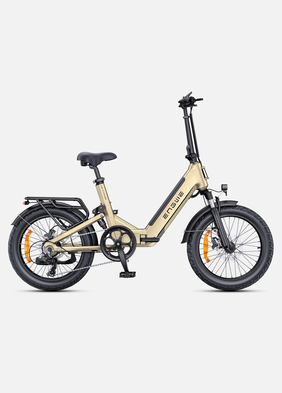 Engwe L20 3.0 Boost 250W 75Nm Full Suspension Compact Electric Bike 120KM Range 48V 13.5Ah Battery - PicarlyRide