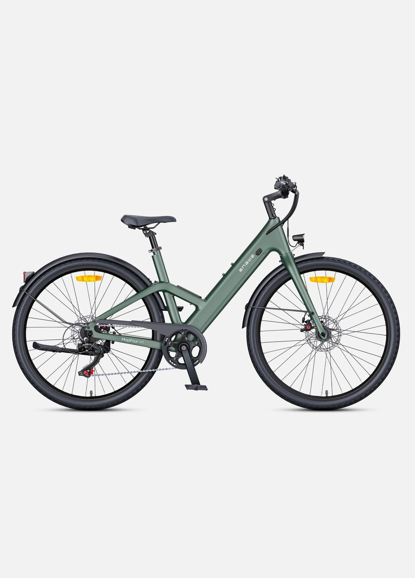 Engwe MAPFOUR N1 AIR 250W 40Nm Carbon Fiber City Electric Bike 100KM Range 36V 10Ah Battery - PicarlyRide