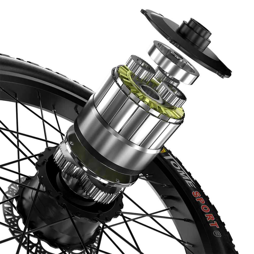 SHENGMILO  S700 2000W Dual Motor Electric Bike 50KM Range 48V 17.5AH Battery - PicarlyRide