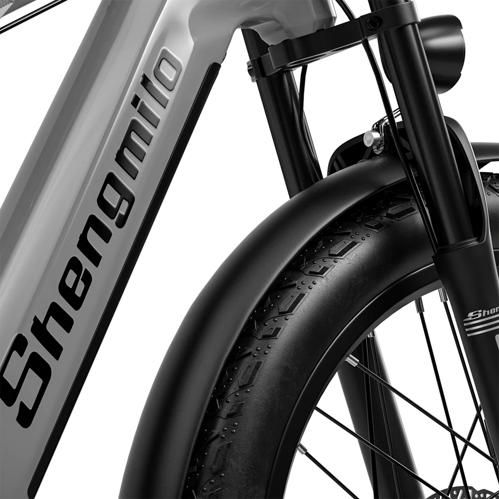 SHENGMILO  S600 2000W Dual Motor Electric Bike 50KM Range 48V 17.5AH Samsung Battery - PicarlyRide