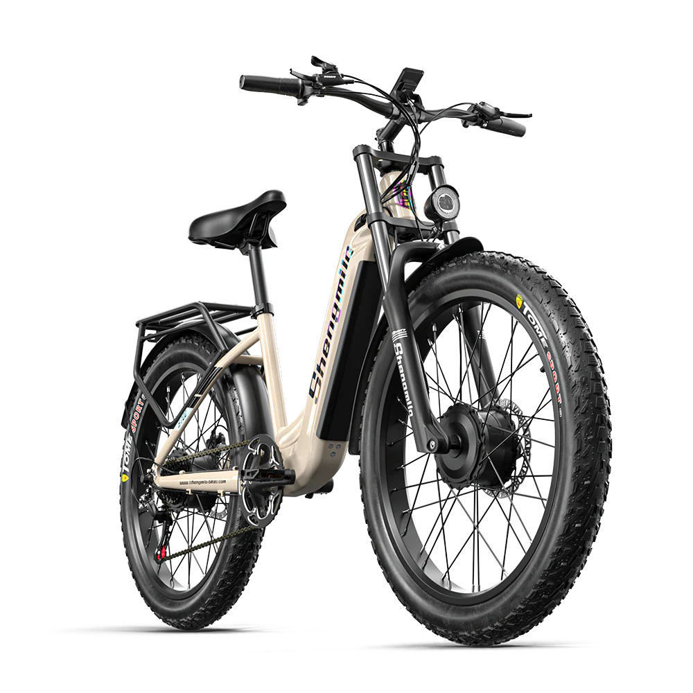 SHENGMILO  S700 2000W Dual Motor Electric Bike 50KM Range 48V 17.5AH Battery - PicarlyRide