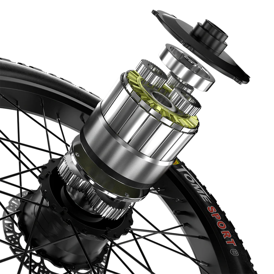 SHENGMILO  S600 2000W Dual Motor Electric Bike 50KM Range 48V 17.5AH Samsung Battery - PicarlyRide