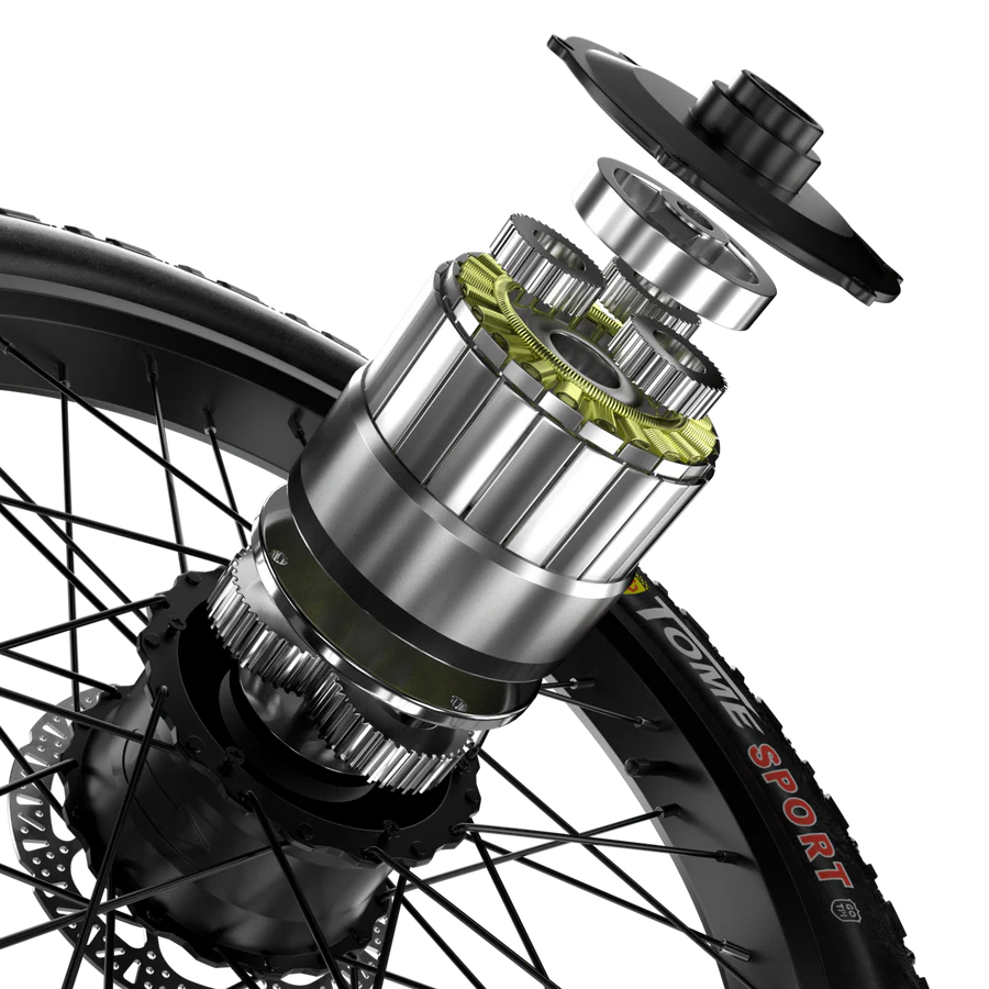 SHENGMILO  MX06 1000W Rear Hub Motor City E-Bike 50KM Range 48V 17.5AH Samsung Battery - PicarlyRide