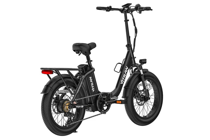 Vitilan U3 750W Fat Tire Foldable Electric Bike 45 Miles Range 48V 13Ah Battery - PicarlyRide