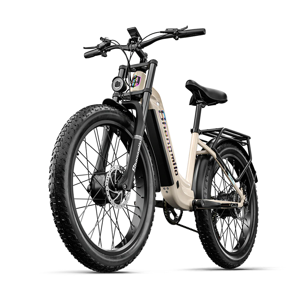 SHENGMILO  S700 2000W Dual Motor Electric Bike 50KM Range 48V 17.5AH Battery - PicarlyRide