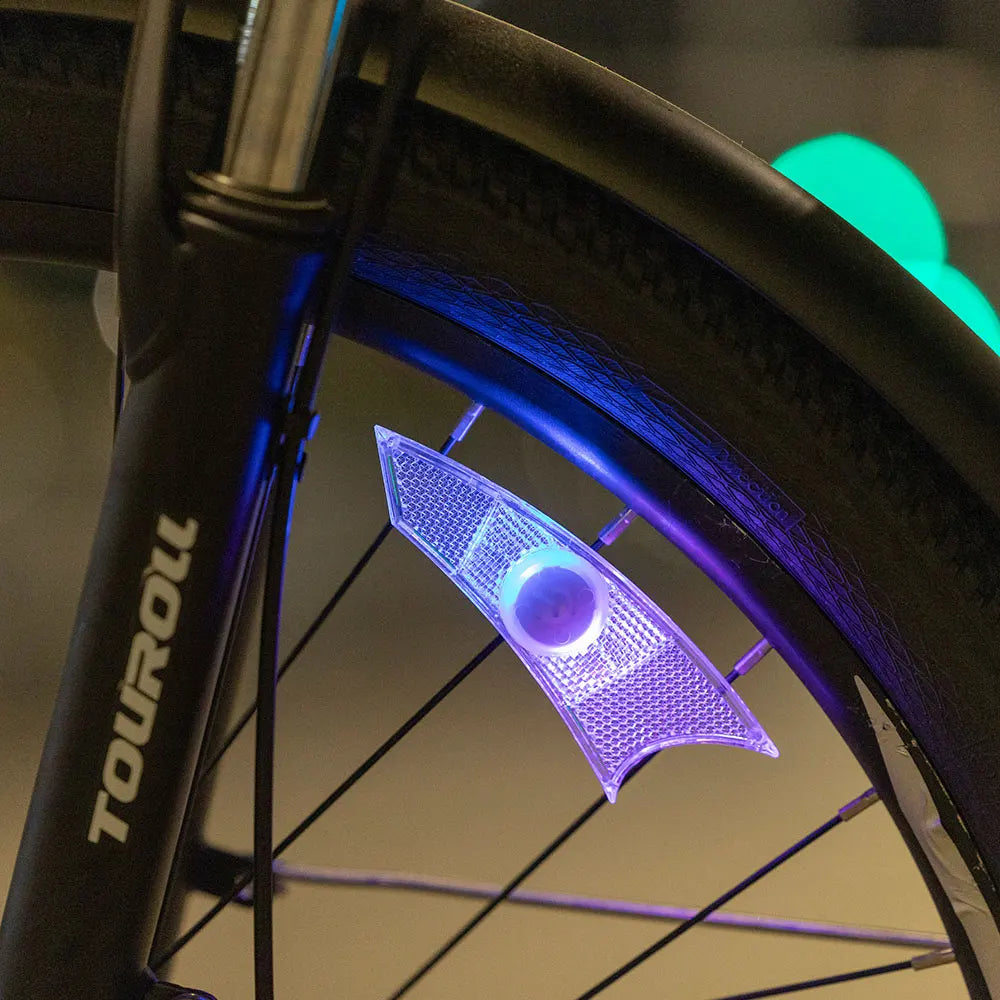 4pcs LED Bike Wheel Lights Colorful Bicycle Spoke Lights - PicarlyRide