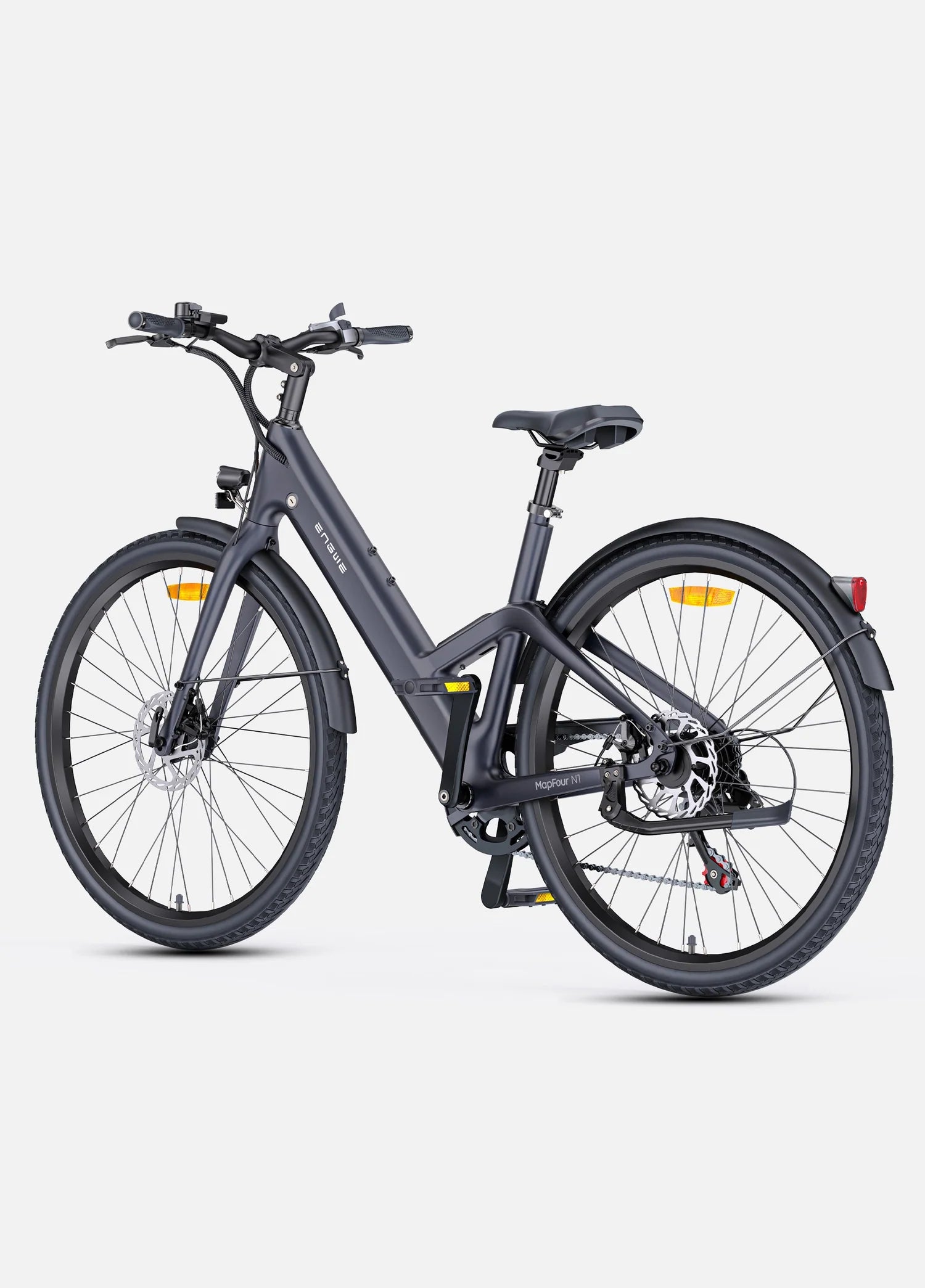 Engwe MAPFOUR N1 AIR 250W 40Nm Carbon Fiber City Electric Bike 100KM Range 36V 10Ah Battery - PicarlyRide