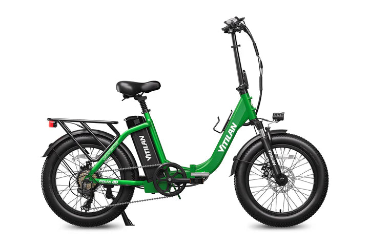 Vitilan U3 750W Fat Tire Foldable Electric Bike 45 Miles Range 48V 13Ah Battery - PicarlyRide
