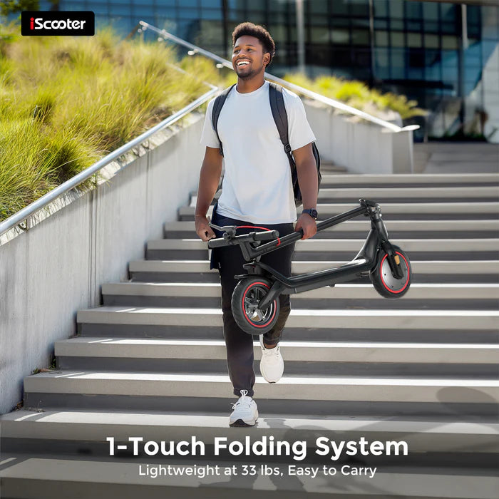 iScooter® i8L 350W Electric Scooter (Standard) 18 Miles Range 36V Battery 15 MPH Top Speed