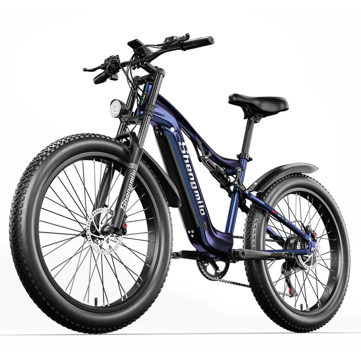 SHENGMILO MX03 1000W Motor All-Terrain Electric Mountain Bike 50KM Range 48V 17.5AH Battery