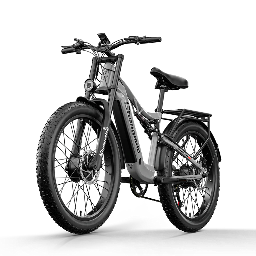 SHENGMILO  S600 2000W Dual Motor Electric Bike 50KM Range 48V 17.5AH Samsung Battery - PicarlyRide
