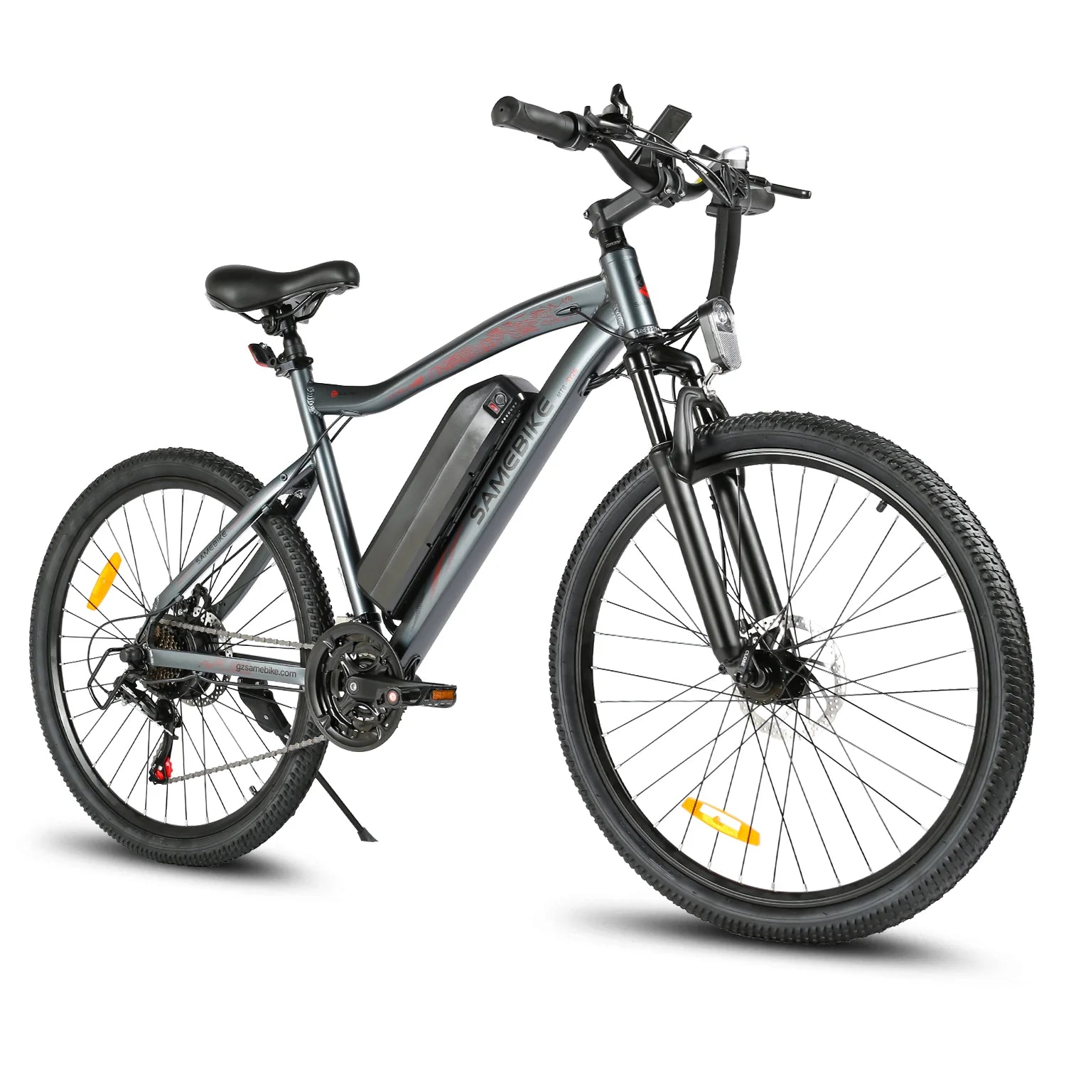 SAMEBIKE SY26-II 500W Motor Mountain Electric Bike 70KM Range 36V 13Ah Battery 32KM/H Max Speed Dual Suspension - PicarlyRide
