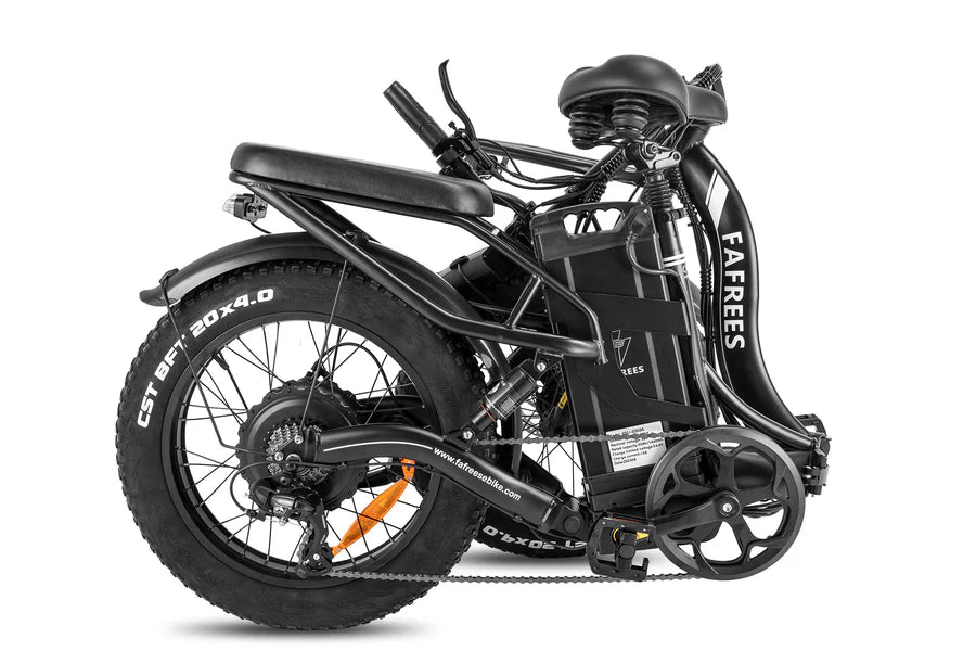 Fafrees F20 X-Max 750W Motor Electric Folding Fat Tire Bike 140km Range 48V 30Ah Battery 25km/h Speed