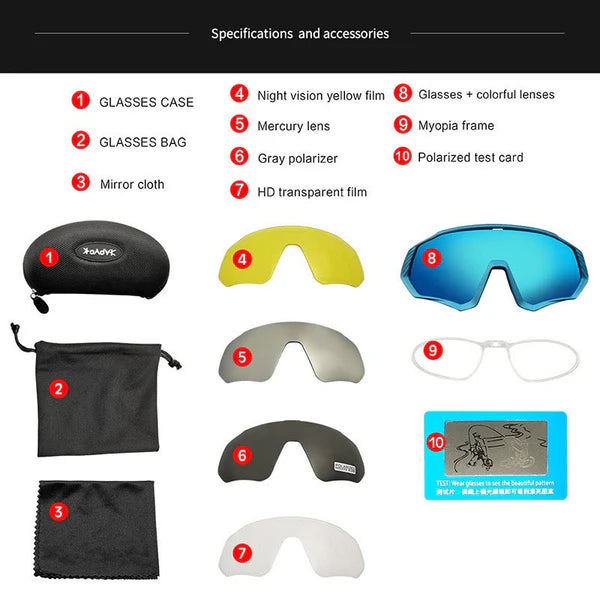 Lankeleisi Cycling Glasses - PicarlyRide