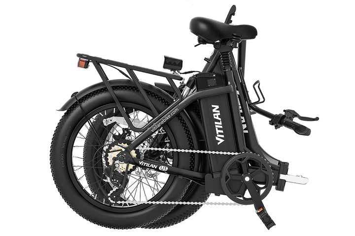 Vitilan U3 750W Fat Tire Foldable Electric Bike 45 Miles Range 48V 13Ah Battery - PicarlyRide