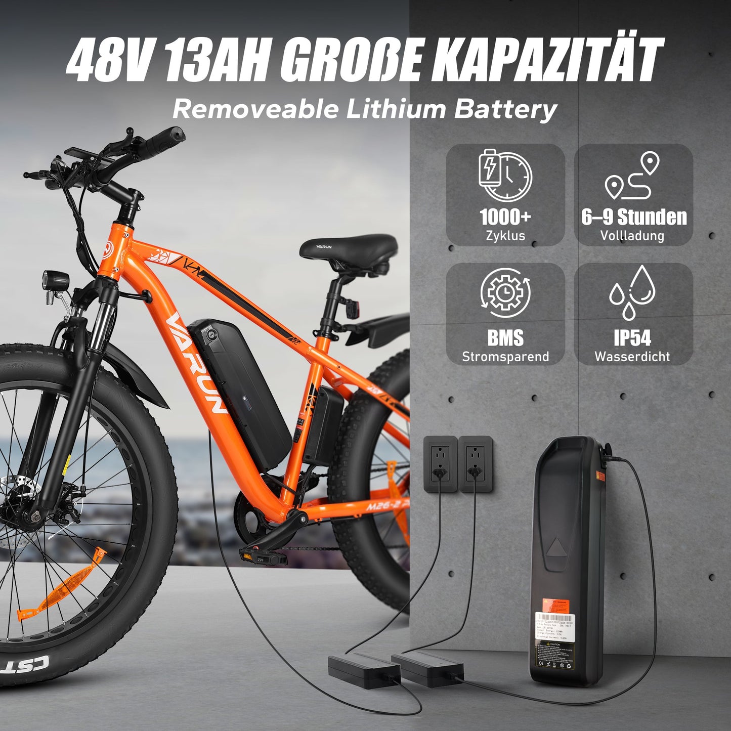 Bicicleta-eléctrica-VARUN-M26-2-PRO-con-motor-de-250W