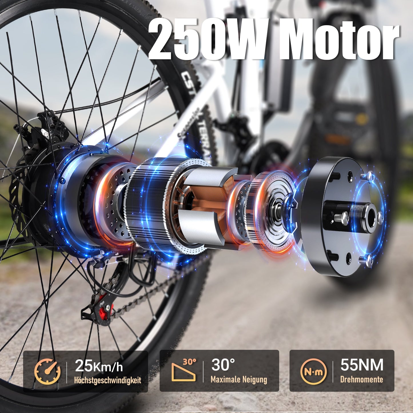 Bicicleta-eléctrica-VARUN-M26-3-con-autonomía-larga