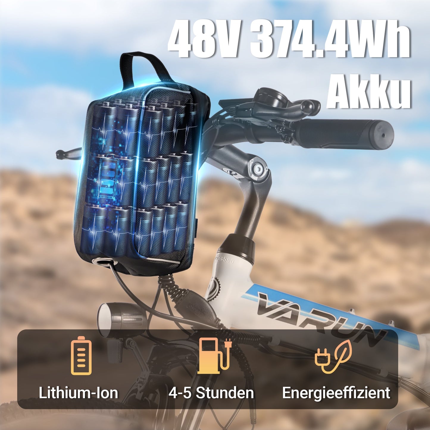 Bicicleta-eléctrica-VARUN-M26-3-con-motor-de-250W