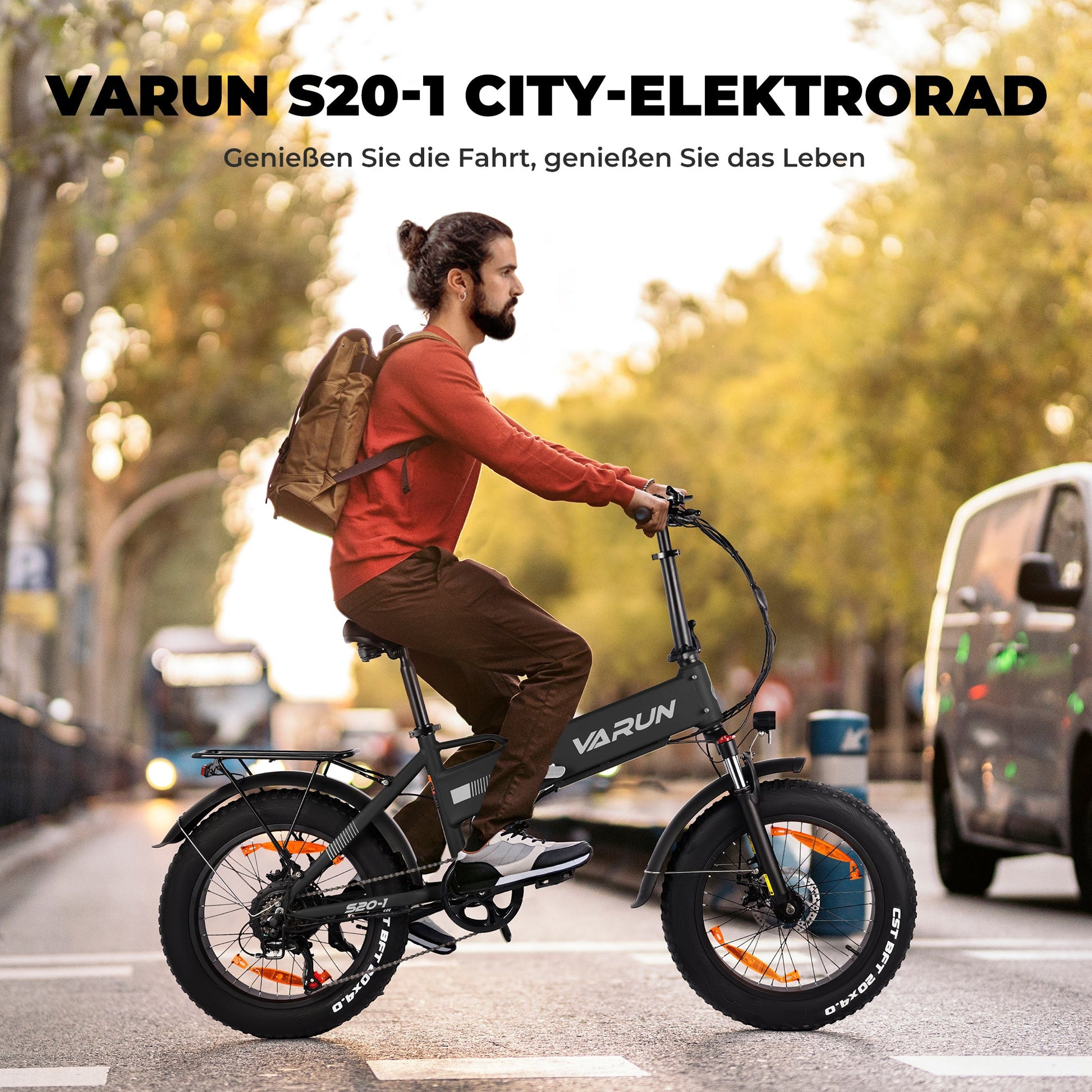 Bicicleta-eléctrica-VARUN-S20-1-con-motor-de-350W-y-autonomía-larga